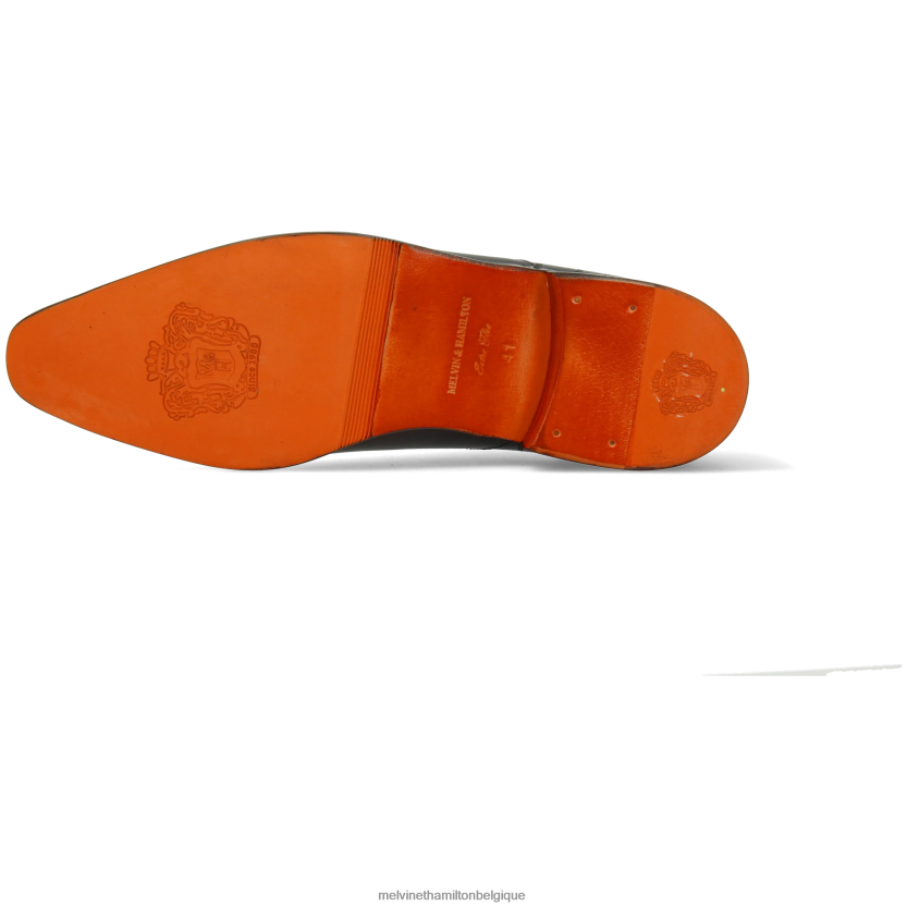 Melvin & Hamilton Hommes Louis 53 R44228182 chaussures richelieu noir