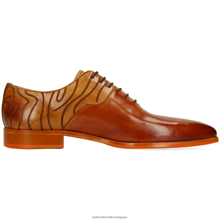 Melvin & Hamilton Hommes Louis 53 R44228210 chaussures richelieu brun