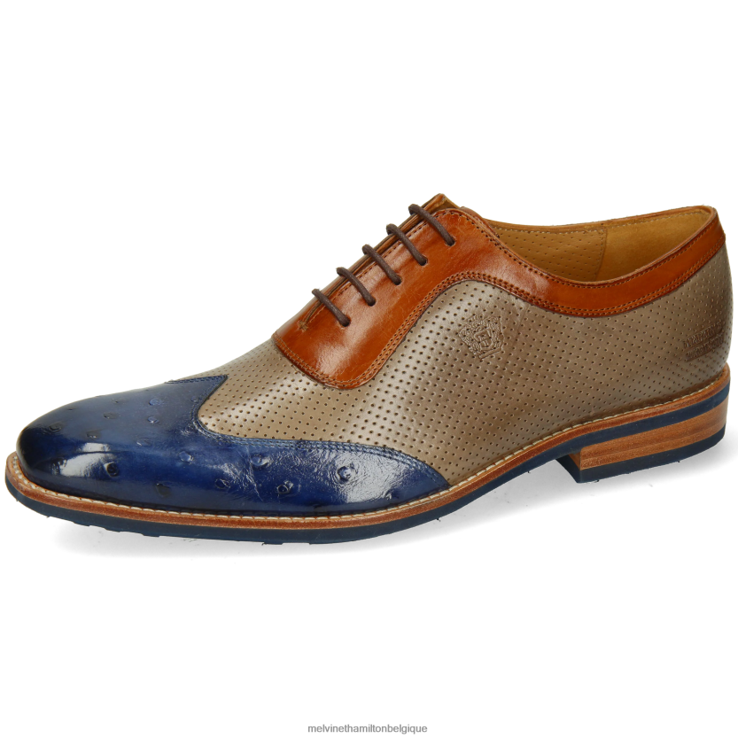 Melvin & Hamilton Hommes Ryder 19 R44228192 chaussures richelieu multi