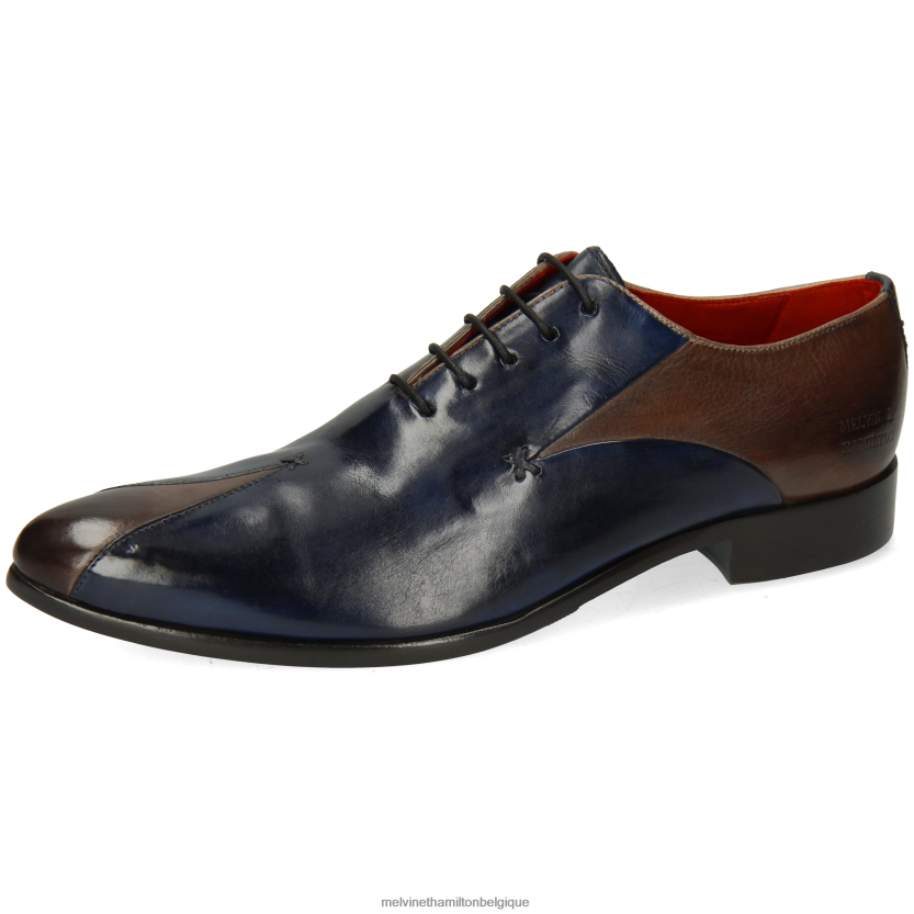 Melvin & Hamilton Hommes Tony 31 R44228166 chaussures richelieu bleu