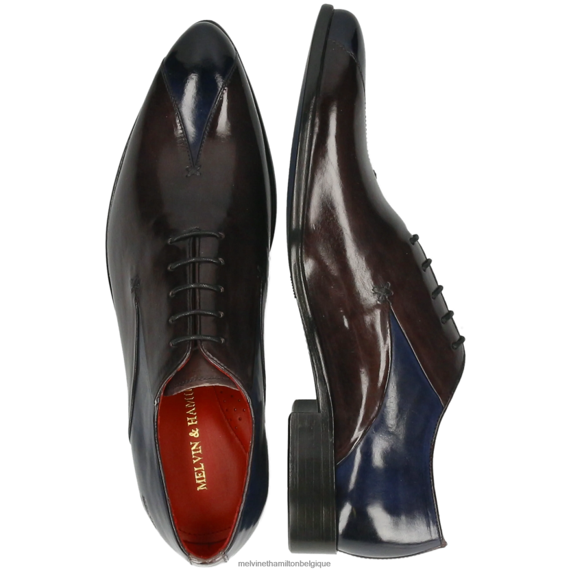 Melvin & Hamilton Hommes Tony 31 R44228176 chaussures richelieu gris