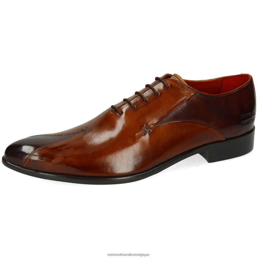 Melvin & Hamilton Hommes Tony 31 R44228209 chaussures richelieu brun