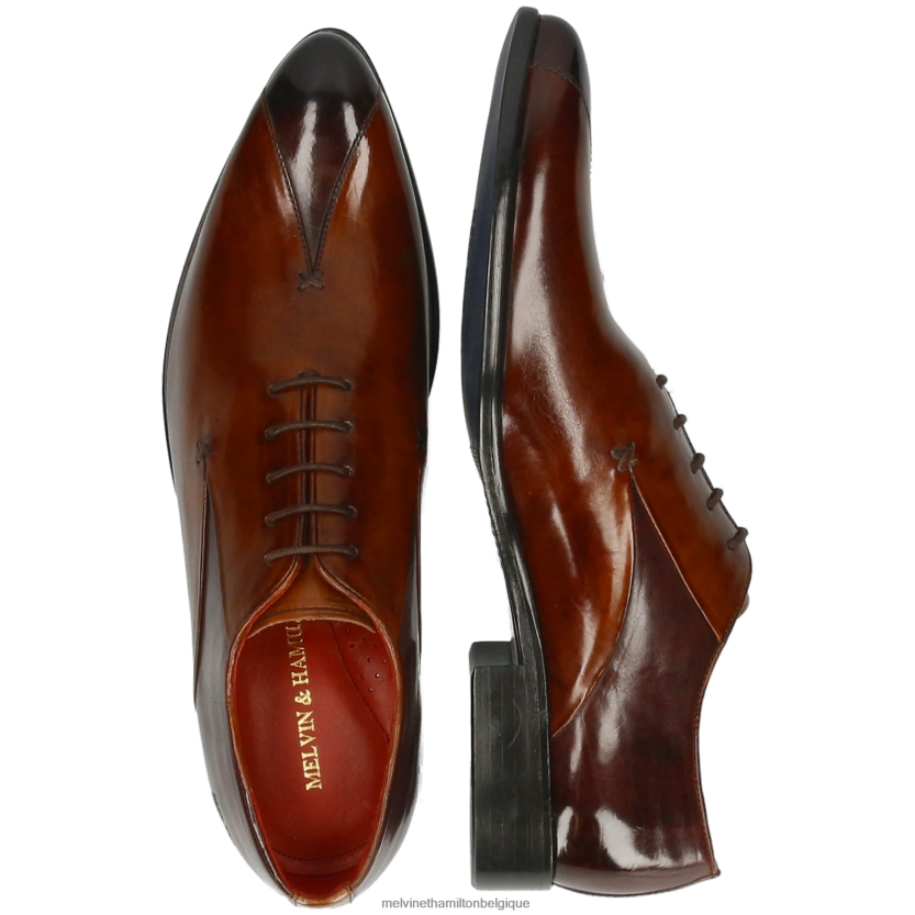 Melvin & Hamilton Hommes Tony 31 R44228209 chaussures richelieu brun
