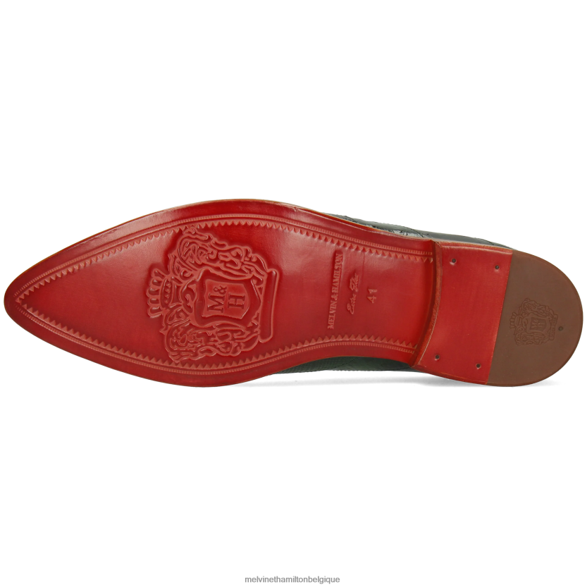 Melvin & Hamilton Hommes Tony 43 R44228156 chaussures richelieu vert