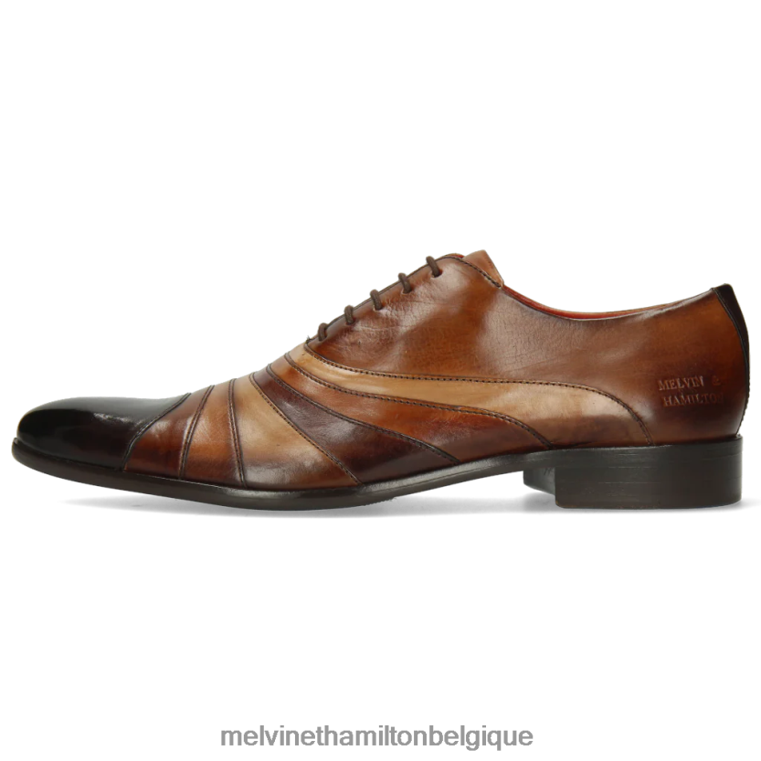 Melvin & Hamilton Hommes Tony 43 R44228159 chaussures richelieu brun