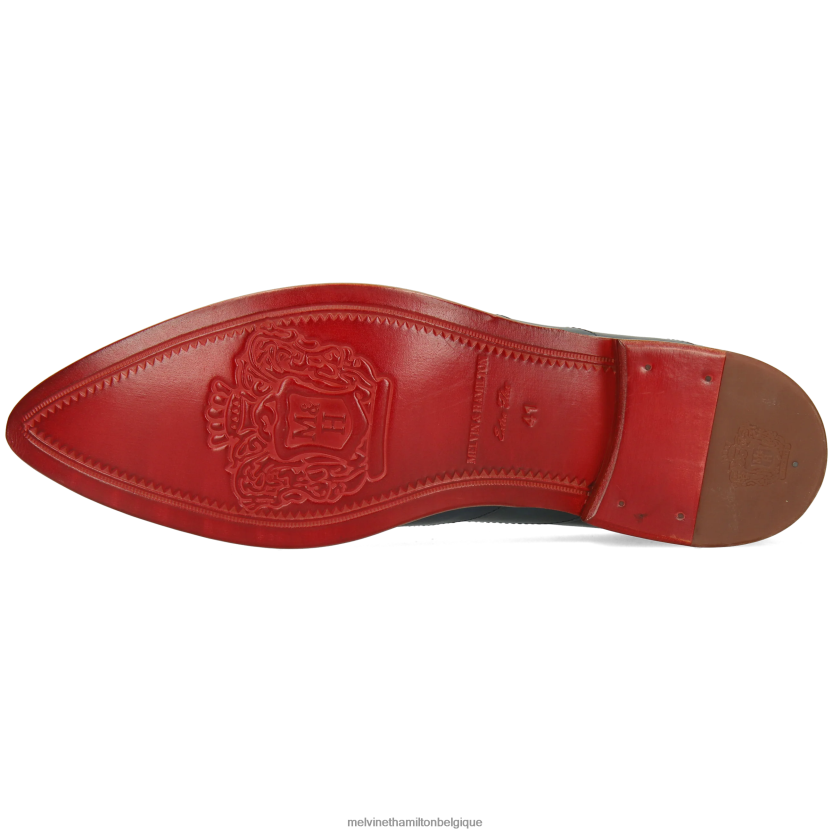 Melvin & Hamilton Hommes Tony 43 R44228175 chaussures richelieu bleu