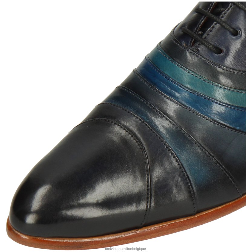 Melvin & Hamilton Hommes Tony 43 R44228175 chaussures richelieu bleu