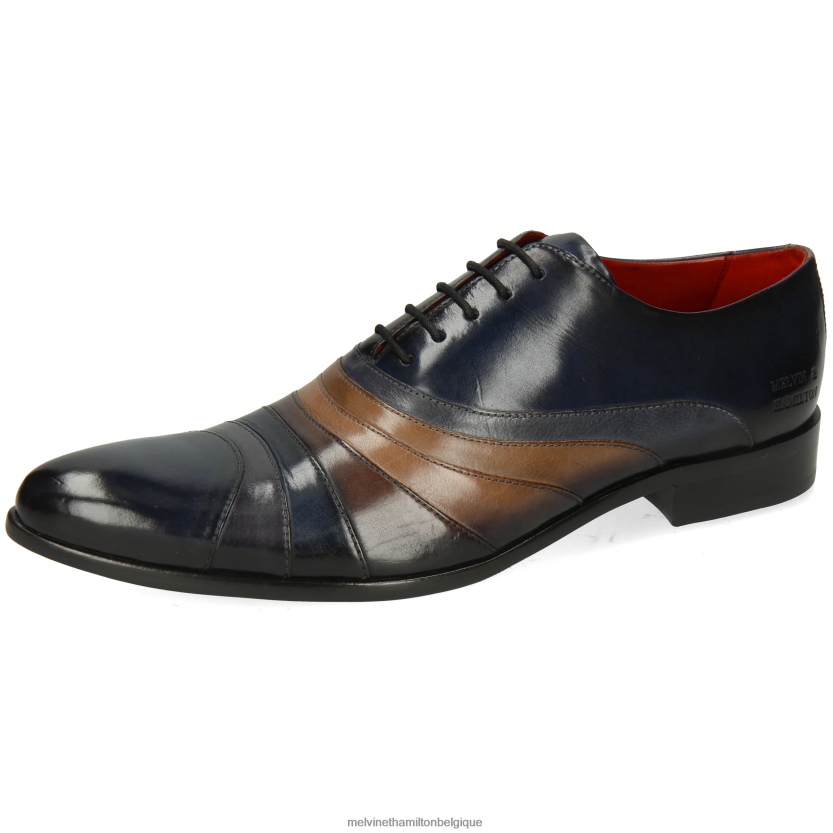 Melvin & Hamilton Hommes Tony 43 R44228187 chaussures richelieu bleu