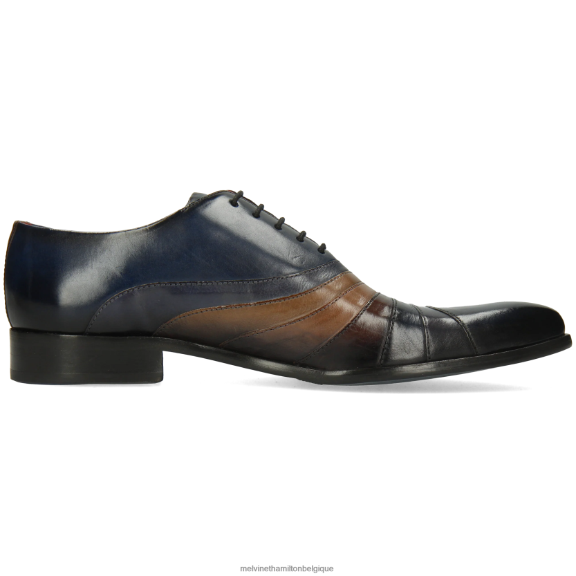 Melvin & Hamilton Hommes Tony 43 R44228187 chaussures richelieu bleu