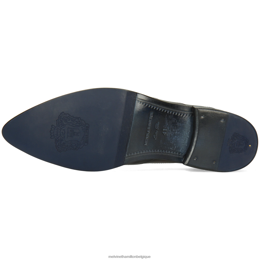Melvin & Hamilton Hommes Tony 43 R44228187 chaussures richelieu bleu