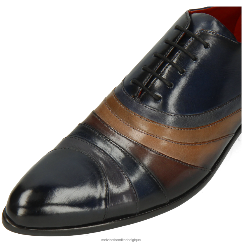 Melvin & Hamilton Hommes Tony 43 R44228187 chaussures richelieu bleu