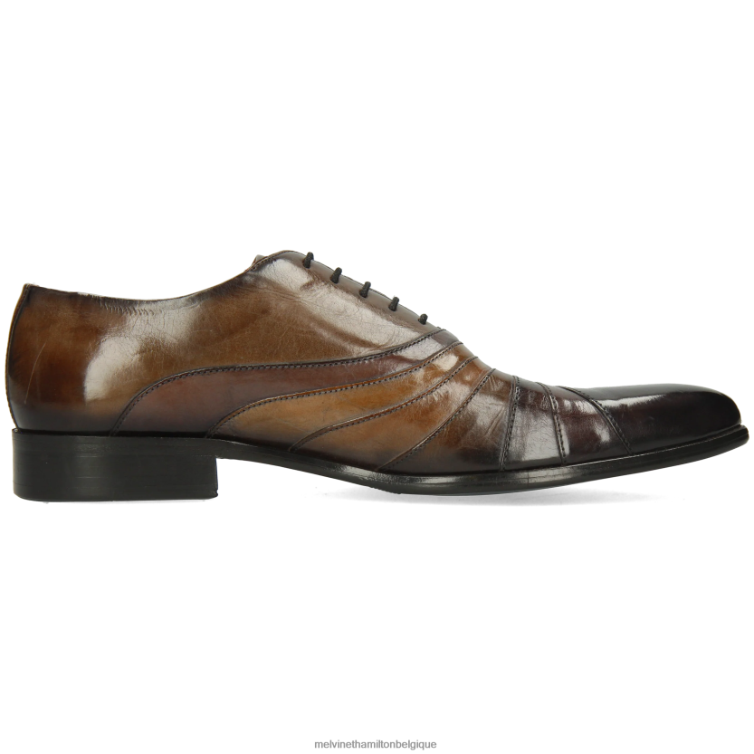 Melvin & Hamilton Hommes Tony 43 R44228190 chaussures richelieu gris