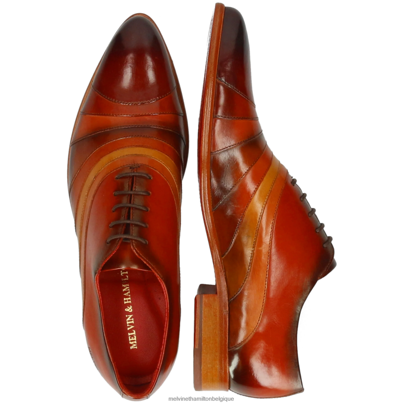 Melvin & Hamilton Hommes Tony 43 R44228191 chaussures richelieu multi