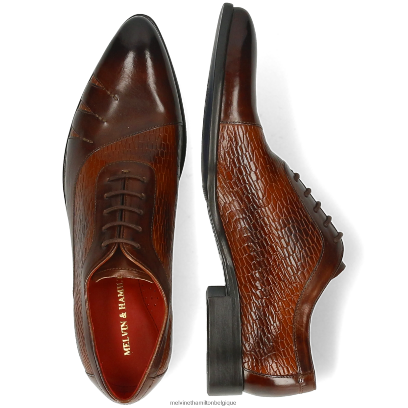 Melvin & Hamilton Hommes Tony 44 R44228198 chaussures richelieu brun