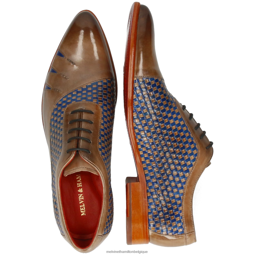 Melvin & Hamilton Hommes Tony 44 R44228199 chaussures richelieu multi