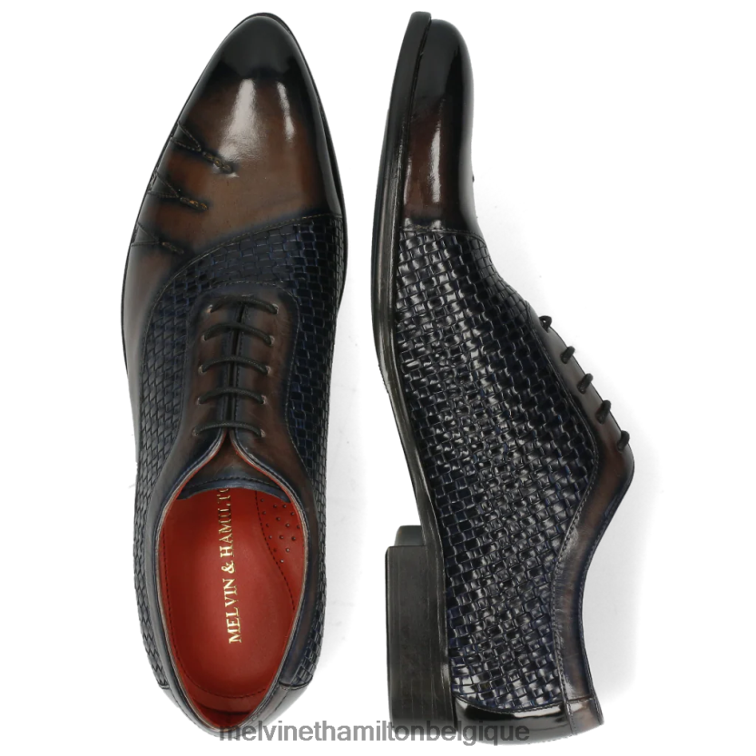 Melvin & Hamilton Hommes Tony 44 R44228202 chaussures richelieu multi