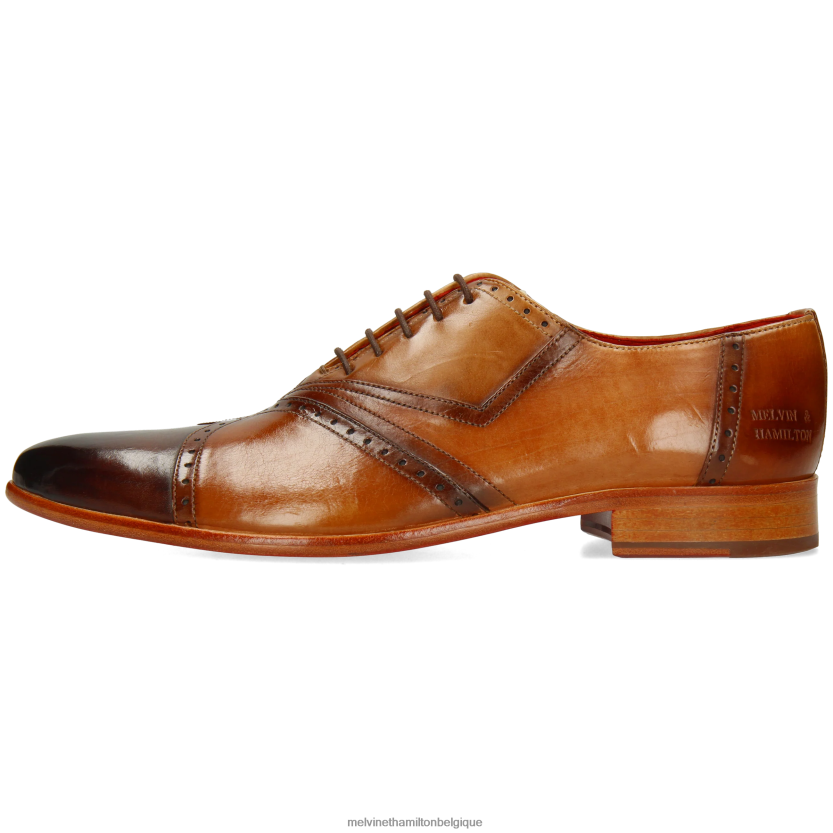 Melvin & Hamilton Hommes Tony 48 R44228172 chaussures richelieu brun