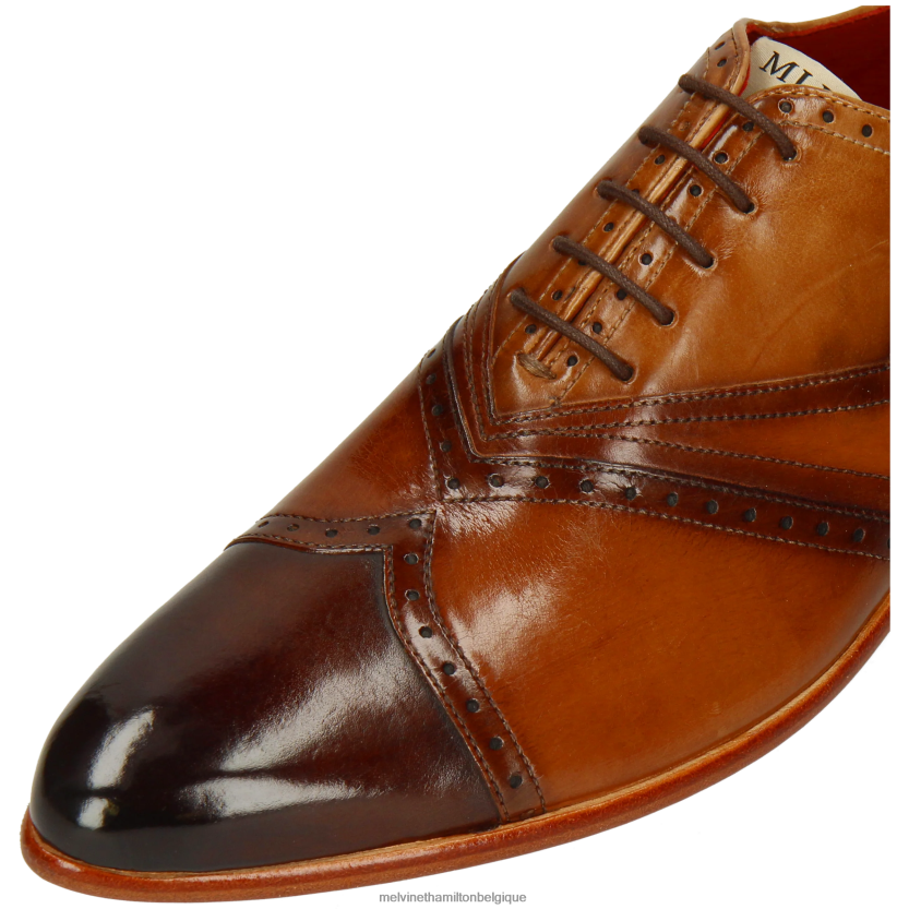 Melvin & Hamilton Hommes Tony 48 R44228172 chaussures richelieu brun