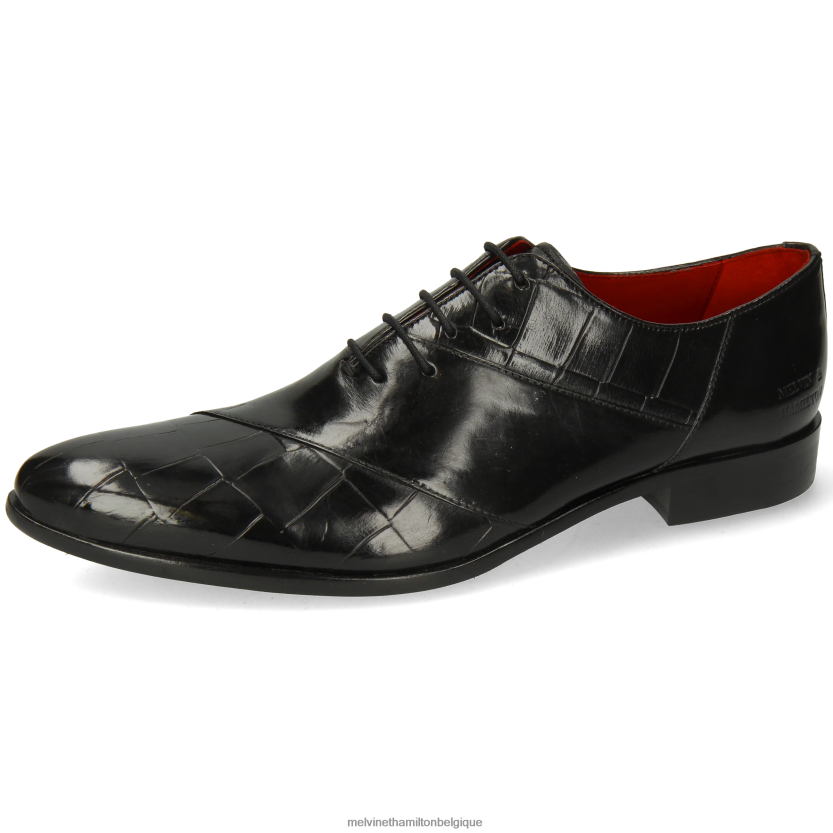 Melvin & Hamilton Hommes Tony 49 R44228179 chaussures richelieu noir