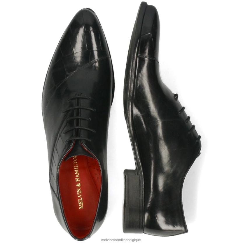 Melvin & Hamilton Hommes Tony 49 R44228179 chaussures richelieu noir