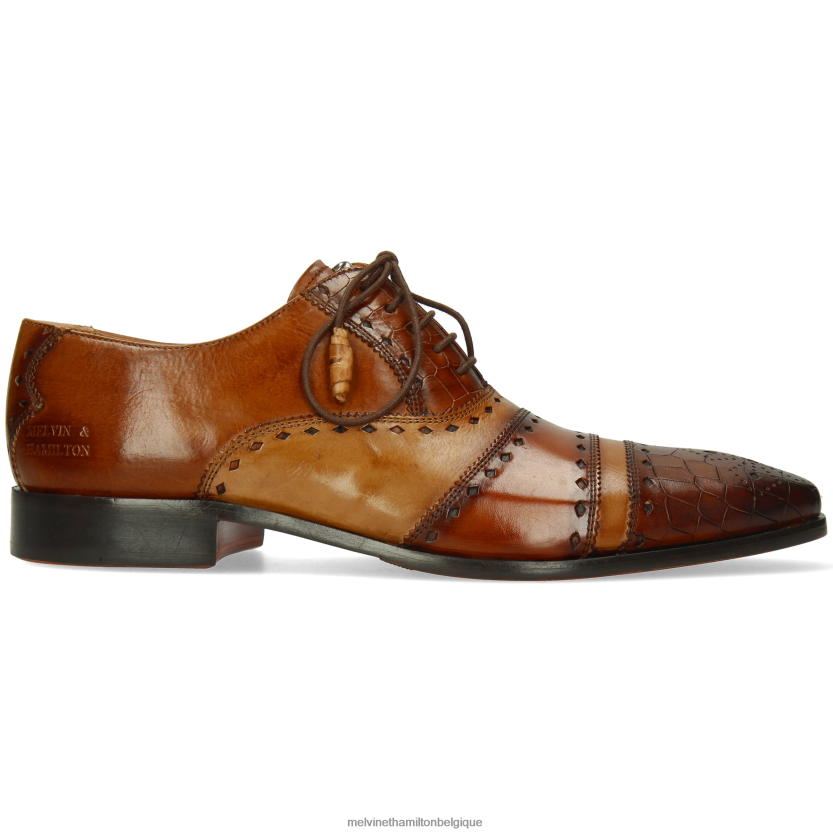 Melvin & Hamilton Hommes elvis 62 R44228169 chaussures richelieu brun