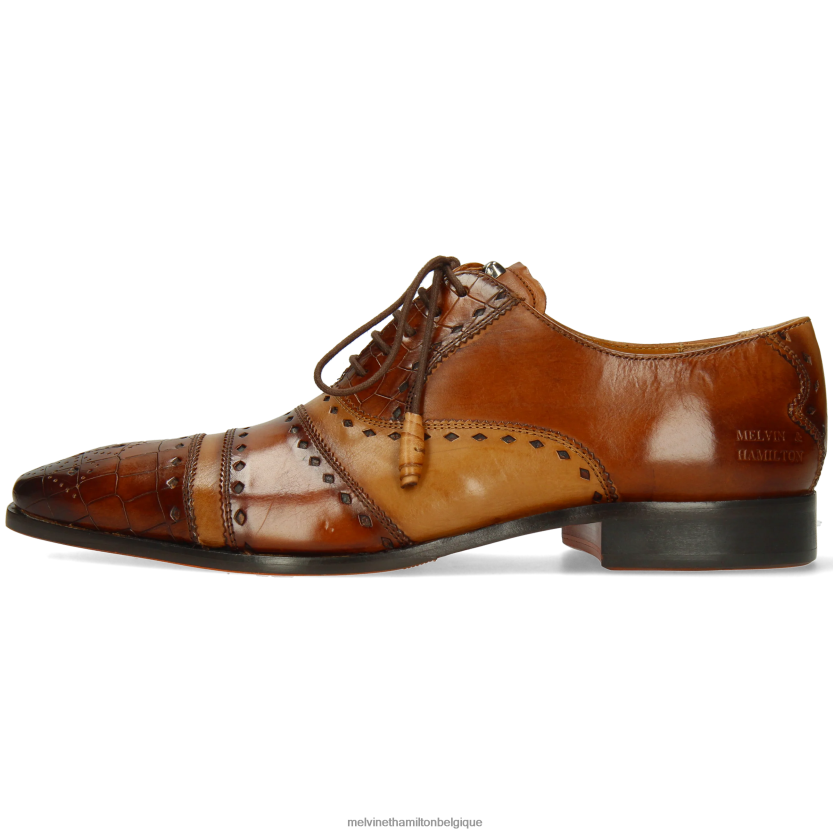 Melvin & Hamilton Hommes elvis 62 R44228169 chaussures richelieu brun