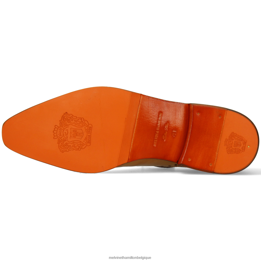Melvin & Hamilton Hommes elvis 62 R44228169 chaussures richelieu brun
