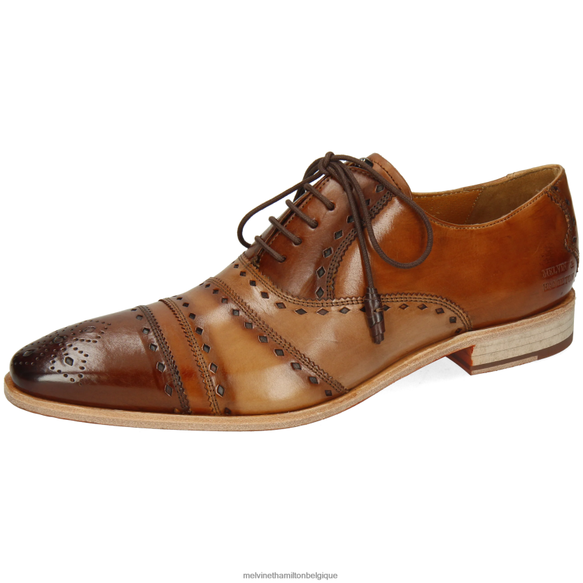 Melvin & Hamilton Hommes elvis 62 R44228208 chaussures richelieu brun