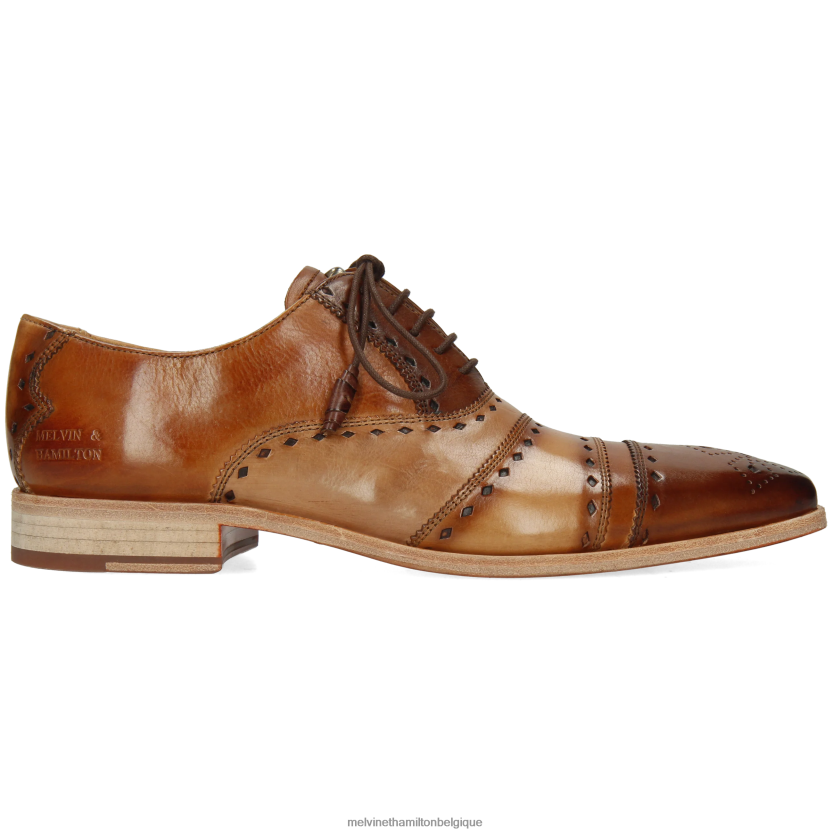 Melvin & Hamilton Hommes elvis 62 R44228208 chaussures richelieu brun