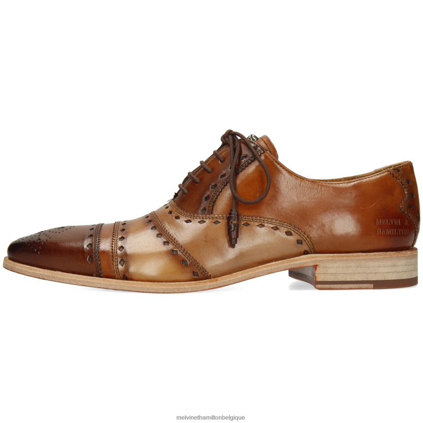 Melvin & Hamilton Hommes elvis 62 R44228208 chaussures richelieu brun