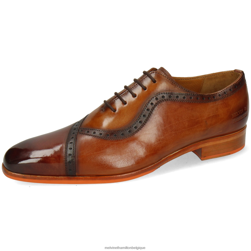 Melvin & Hamilton Hommes lance 16 R44228212 chaussures richelieu brun