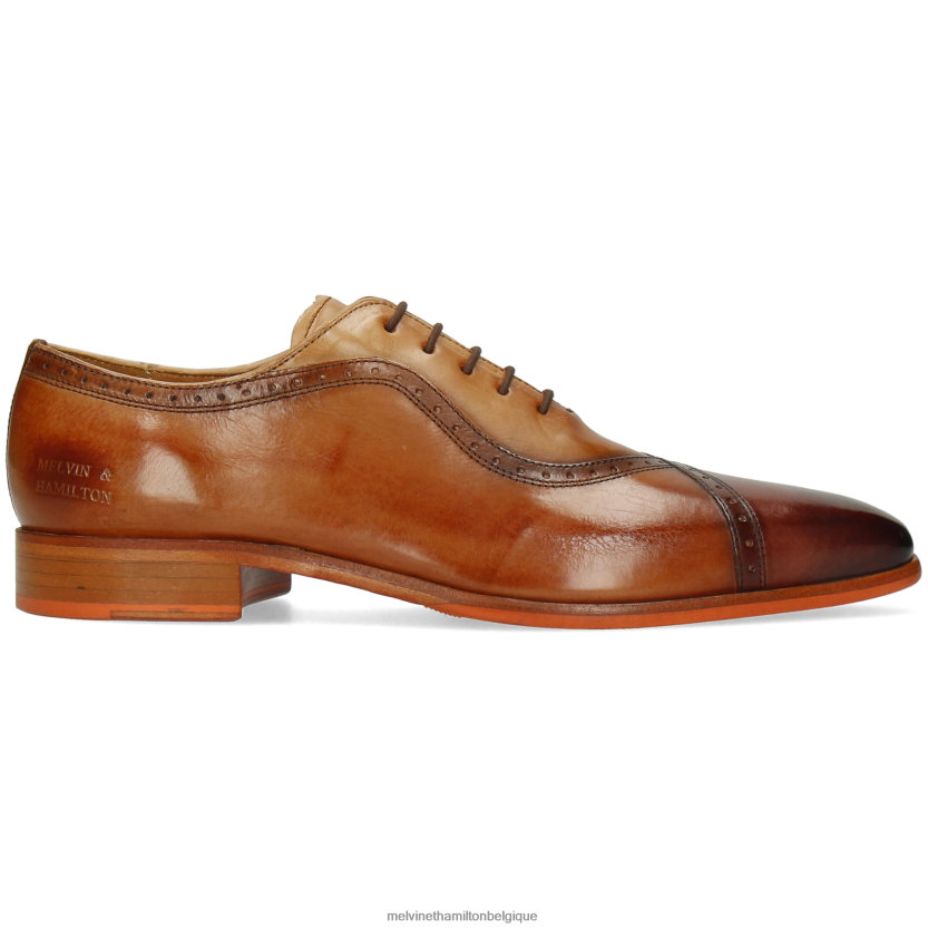 Melvin & Hamilton Hommes lance 16 R44228212 chaussures richelieu brun