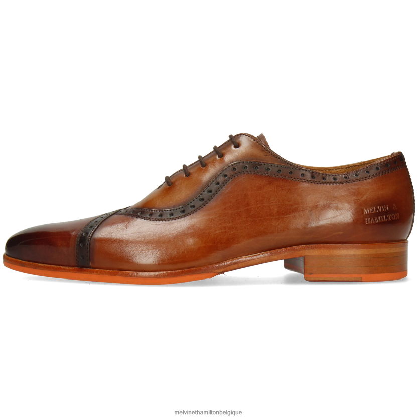 Melvin & Hamilton Hommes lance 16 R44228212 chaussures richelieu brun