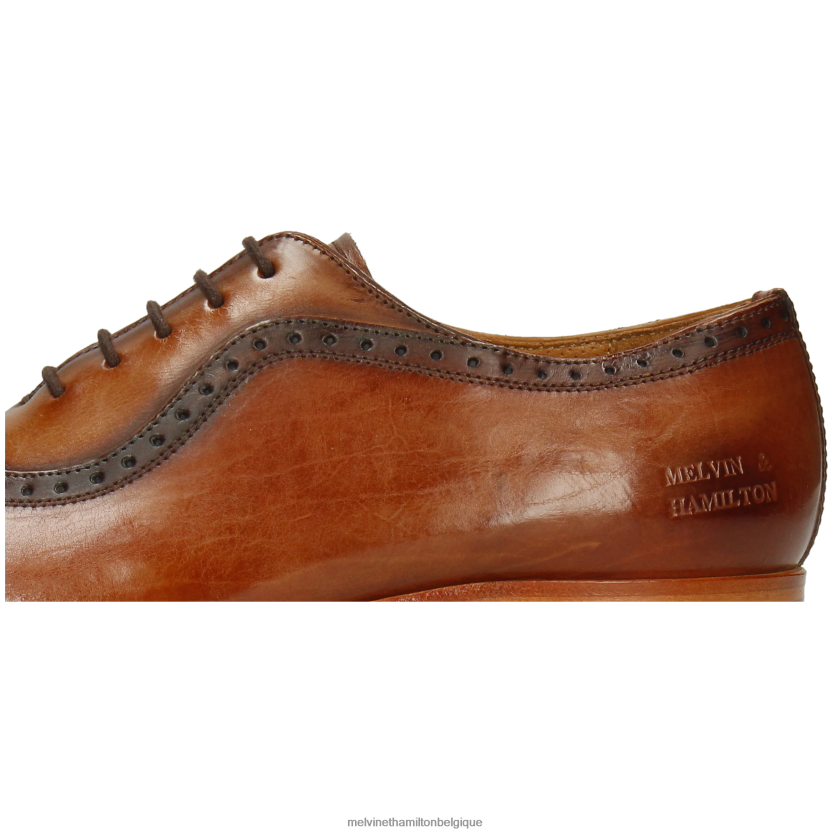 Melvin & Hamilton Hommes lance 16 R44228212 chaussures richelieu brun