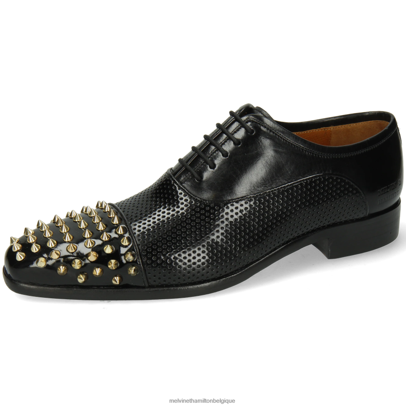 Melvin & Hamilton Hommes lance 23 R44228151 chaussures richelieu noir