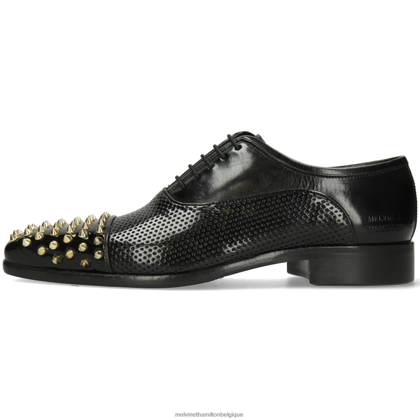 Melvin & Hamilton Hommes lance 23 R44228151 chaussures richelieu noir
