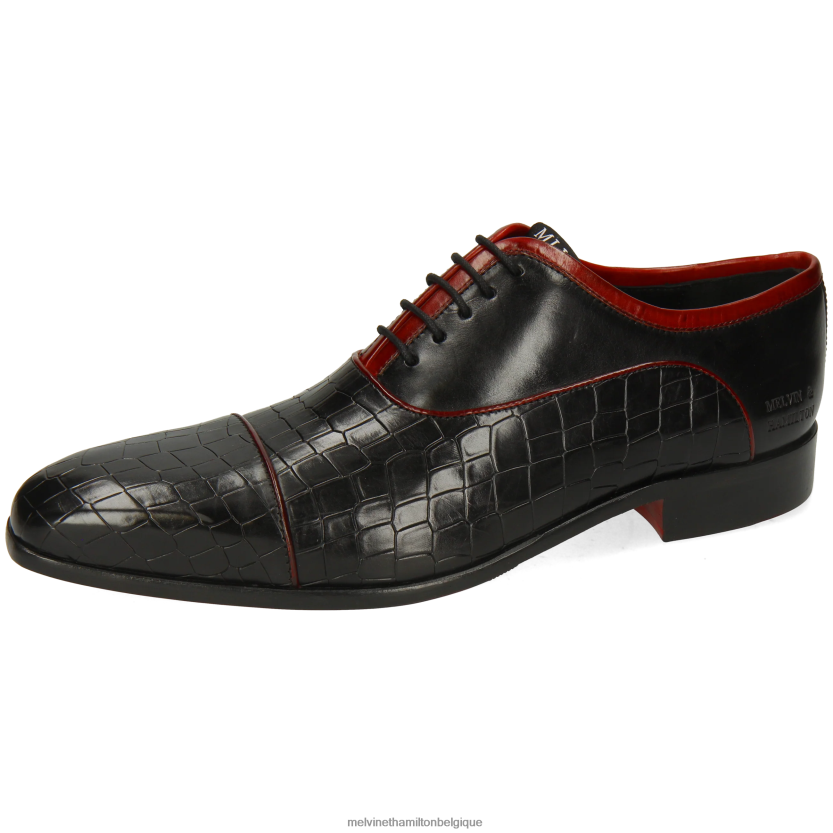 Melvin & Hamilton Hommes lance 23 R44228152 chaussures richelieu noir