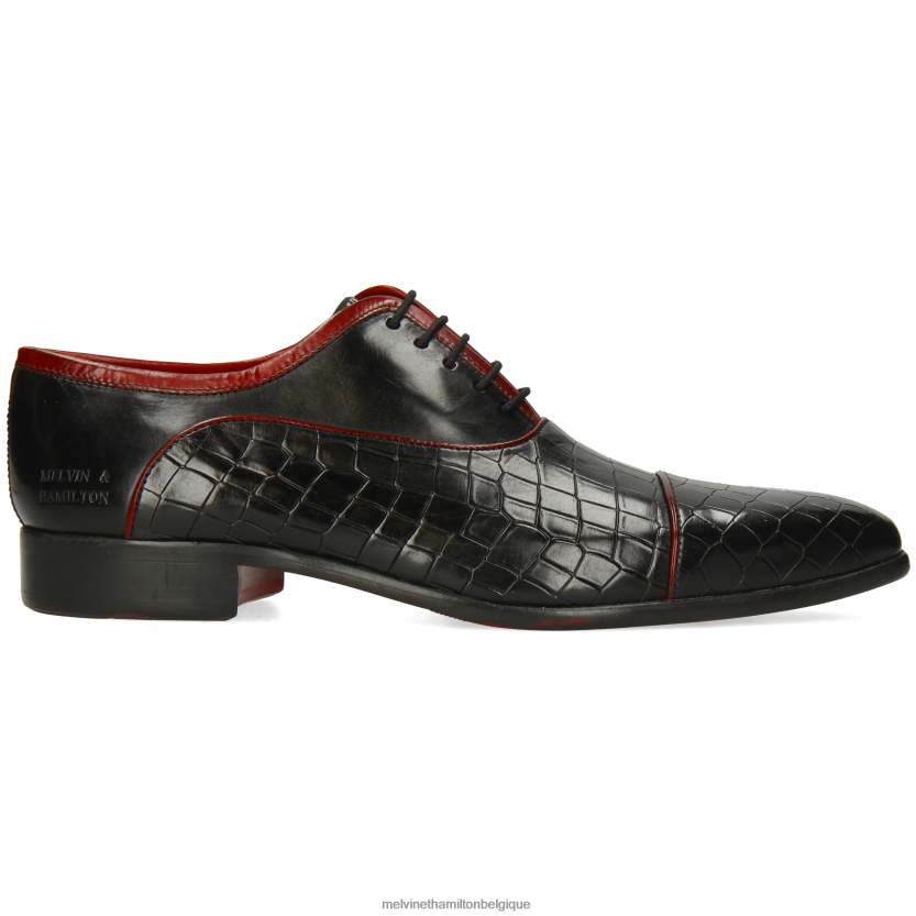 Melvin & Hamilton Hommes lance 23 R44228152 chaussures richelieu noir