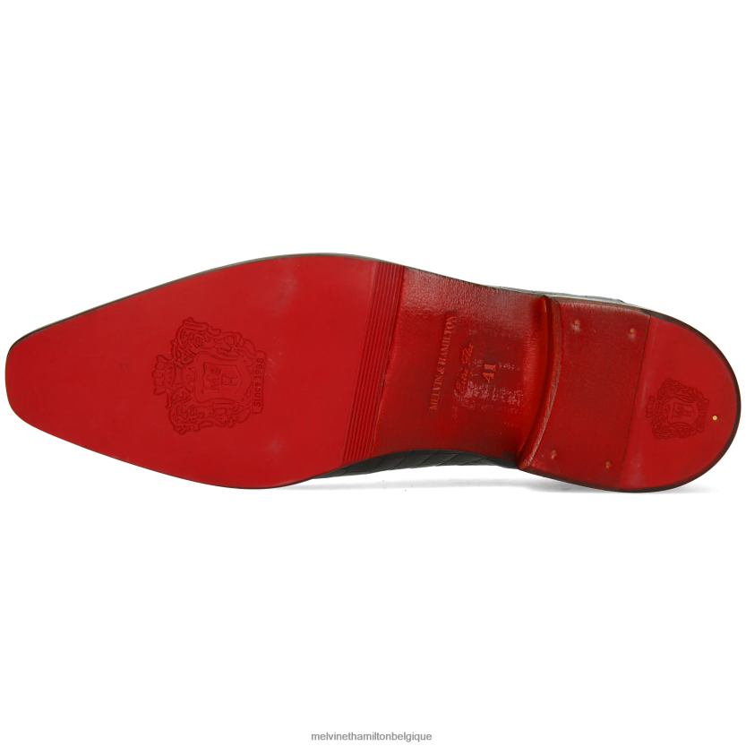 Melvin & Hamilton Hommes lance 23 R44228152 chaussures richelieu noir