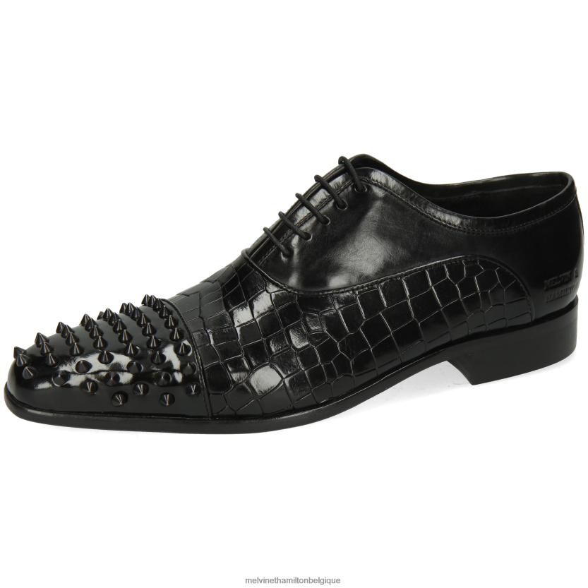 Melvin & Hamilton Hommes lance 23 R44228158 chaussures richelieu noir