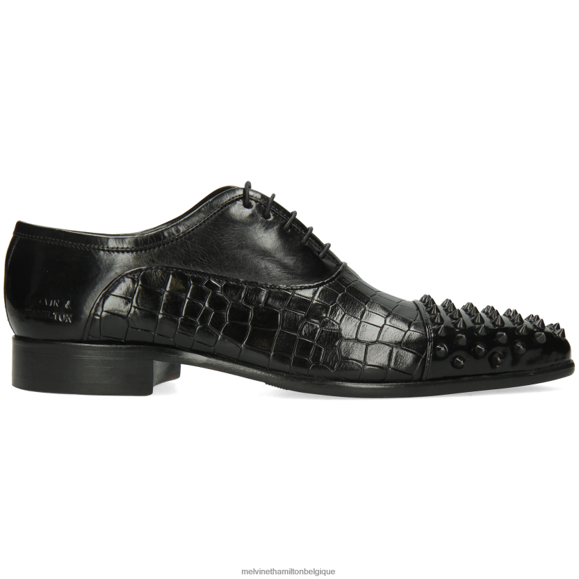 Melvin & Hamilton Hommes lance 23 R44228158 chaussures richelieu noir