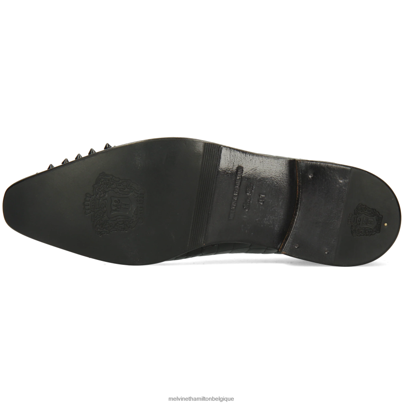 Melvin & Hamilton Hommes lance 23 R44228158 chaussures richelieu noir