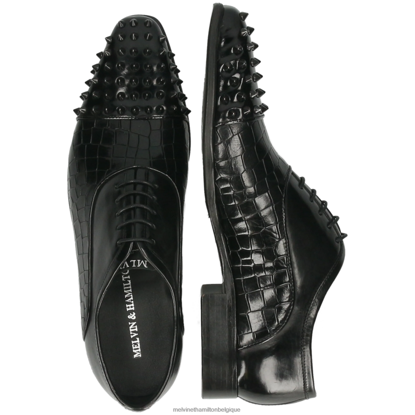Melvin & Hamilton Hommes lance 23 R44228158 chaussures richelieu noir
