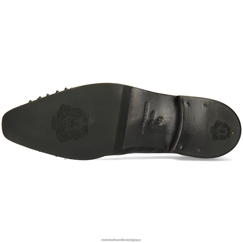 Melvin & Hamilton Hommes lance 23 R44228164 chaussures richelieu noir
