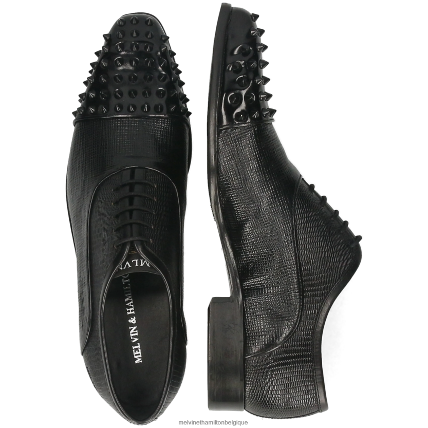 Melvin & Hamilton Hommes lance 23 R44228164 chaussures richelieu noir