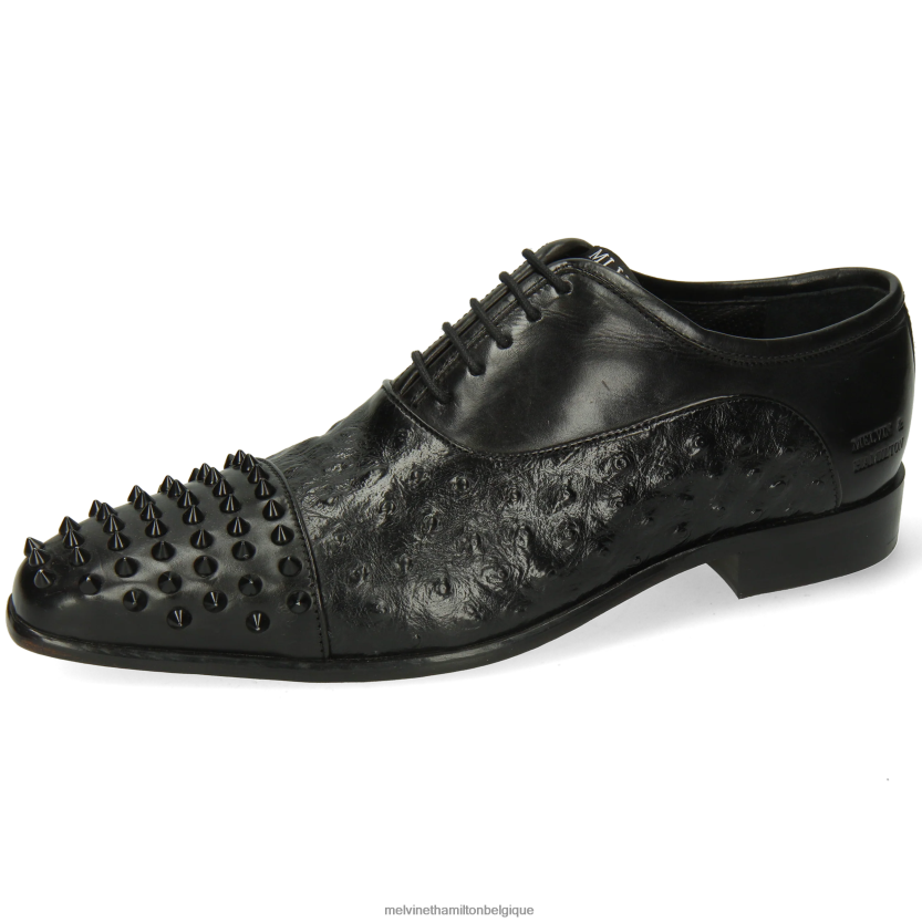 Melvin & Hamilton Hommes lance 23 R44228165 chaussures richelieu noir