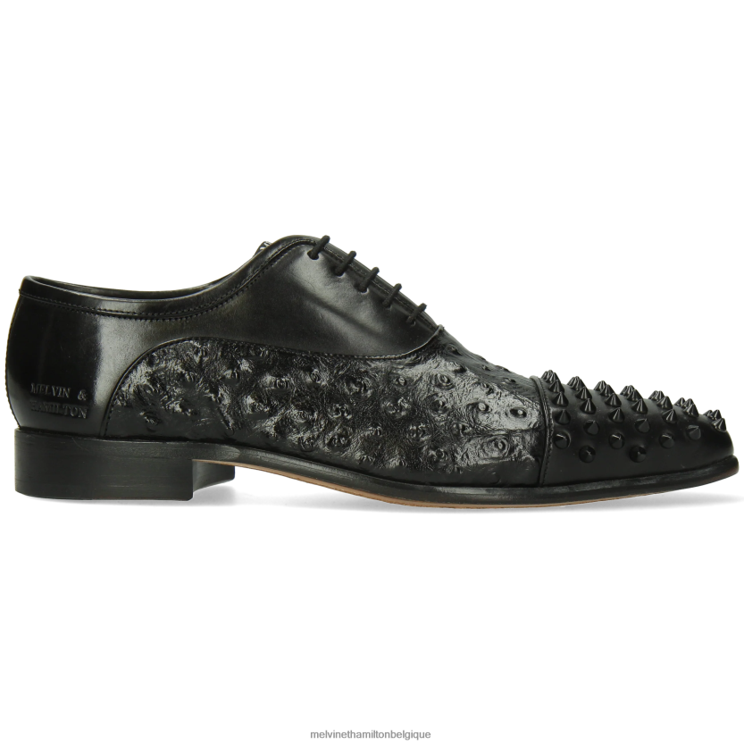 Melvin & Hamilton Hommes lance 23 R44228165 chaussures richelieu noir