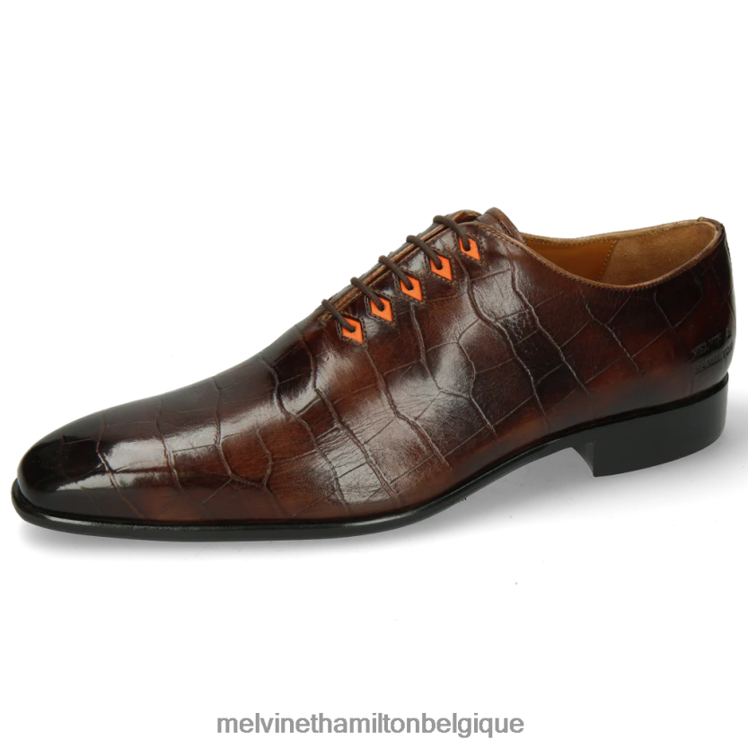 Melvin & Hamilton Hommes lance 28 R44228167 chaussures richelieu brun