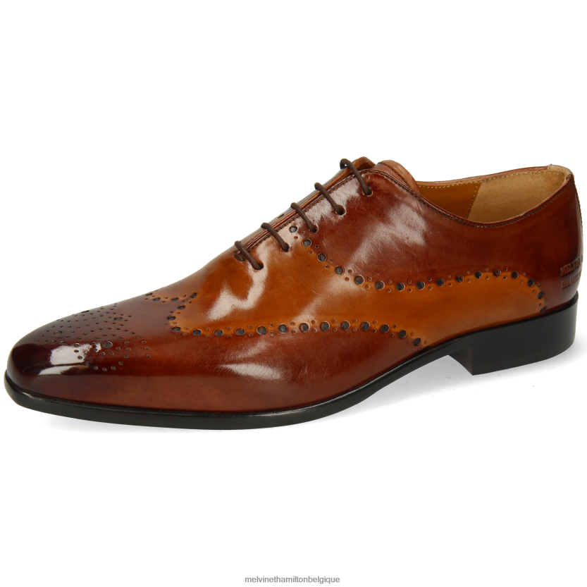 Melvin & Hamilton Hommes lance 41 R44228160 chaussures richelieu brun