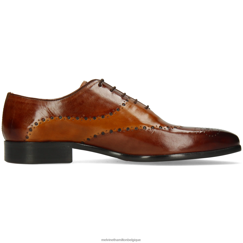 Melvin & Hamilton Hommes lance 41 R44228160 chaussures richelieu brun